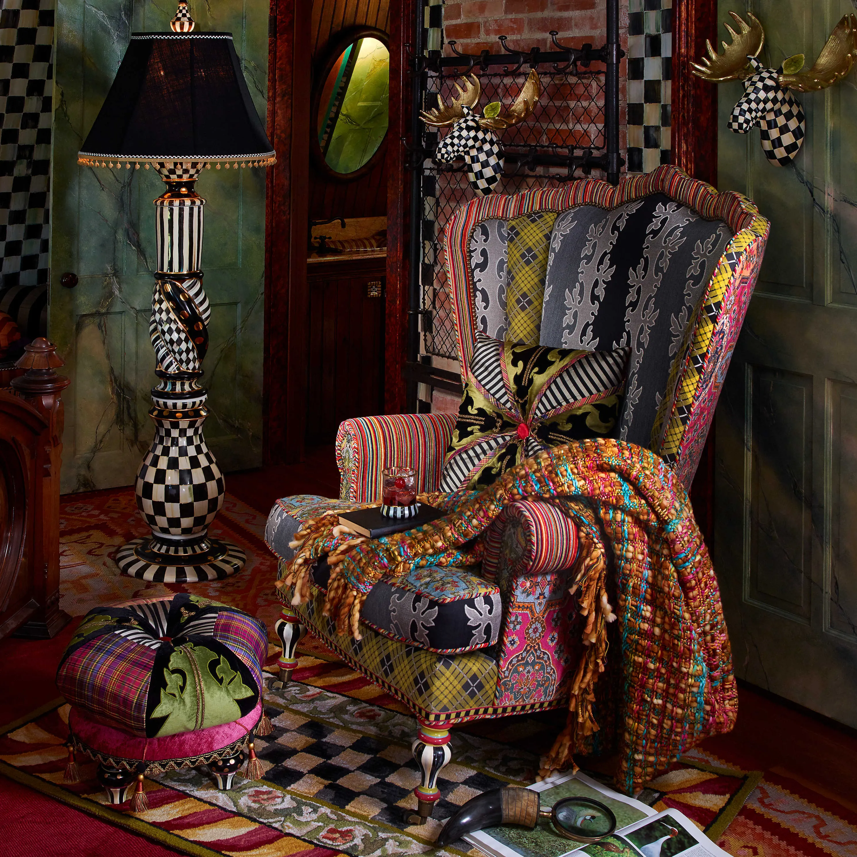 Portobello Road Footstool