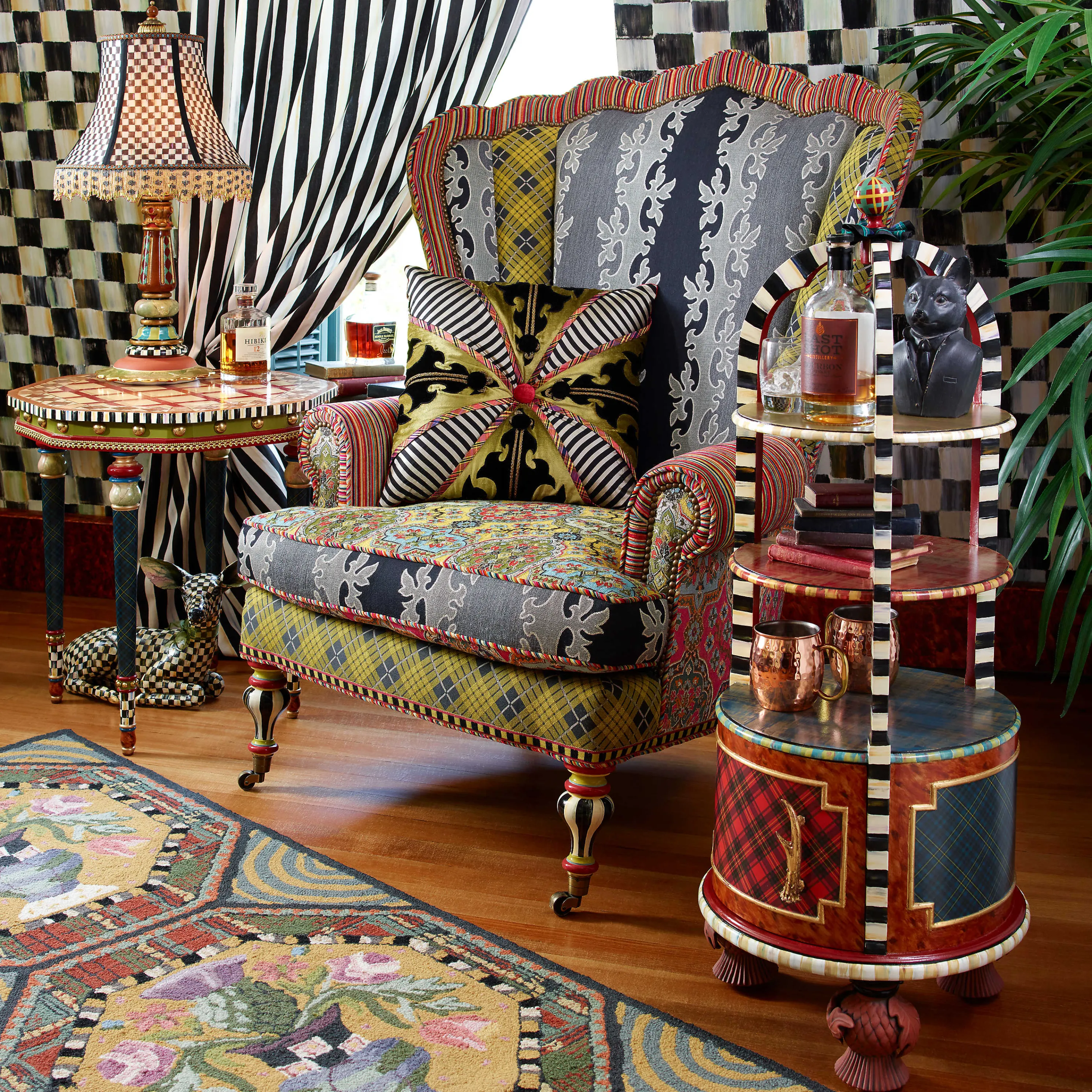 Portobello Road Square Pillow