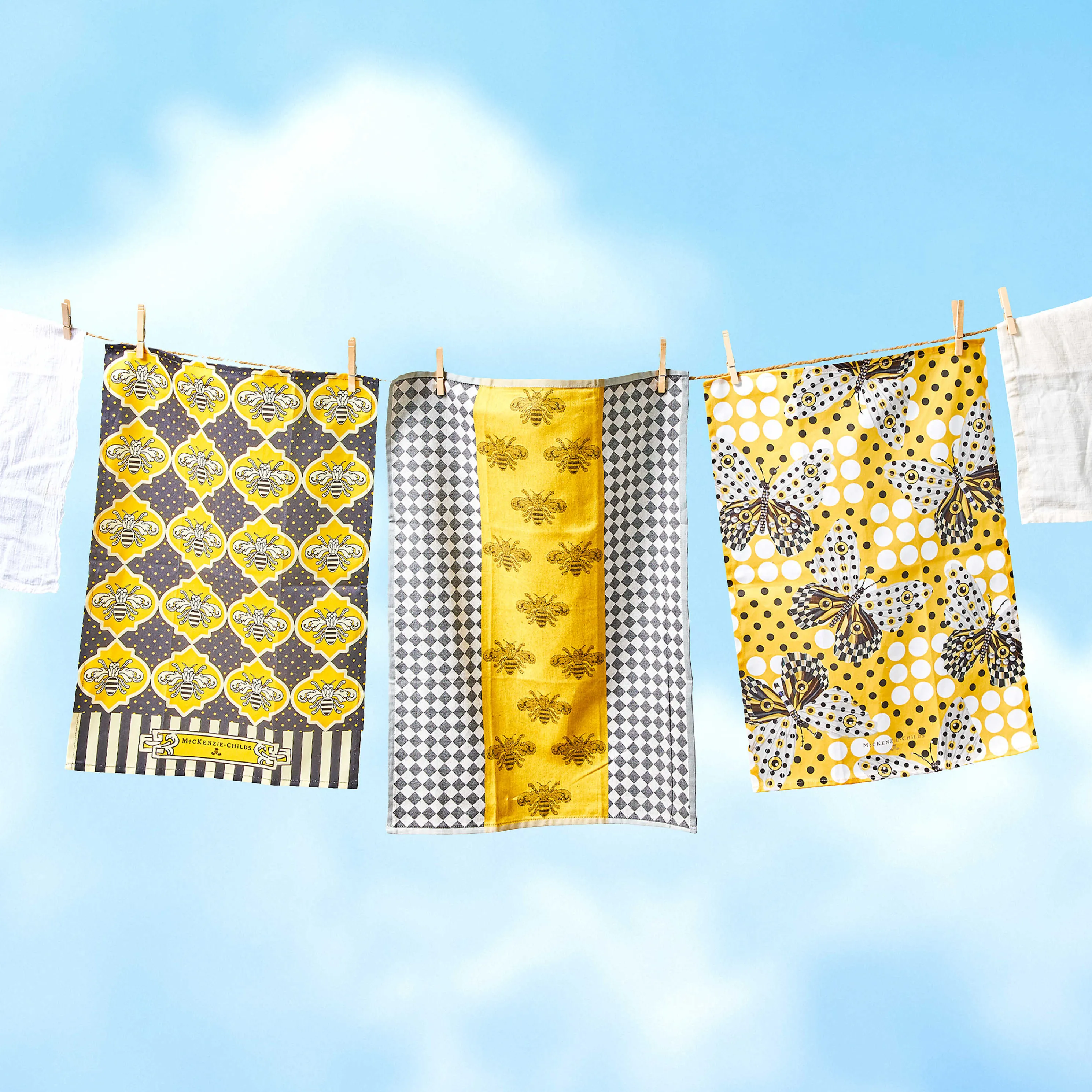 Queen Bee Woven Dish Towel