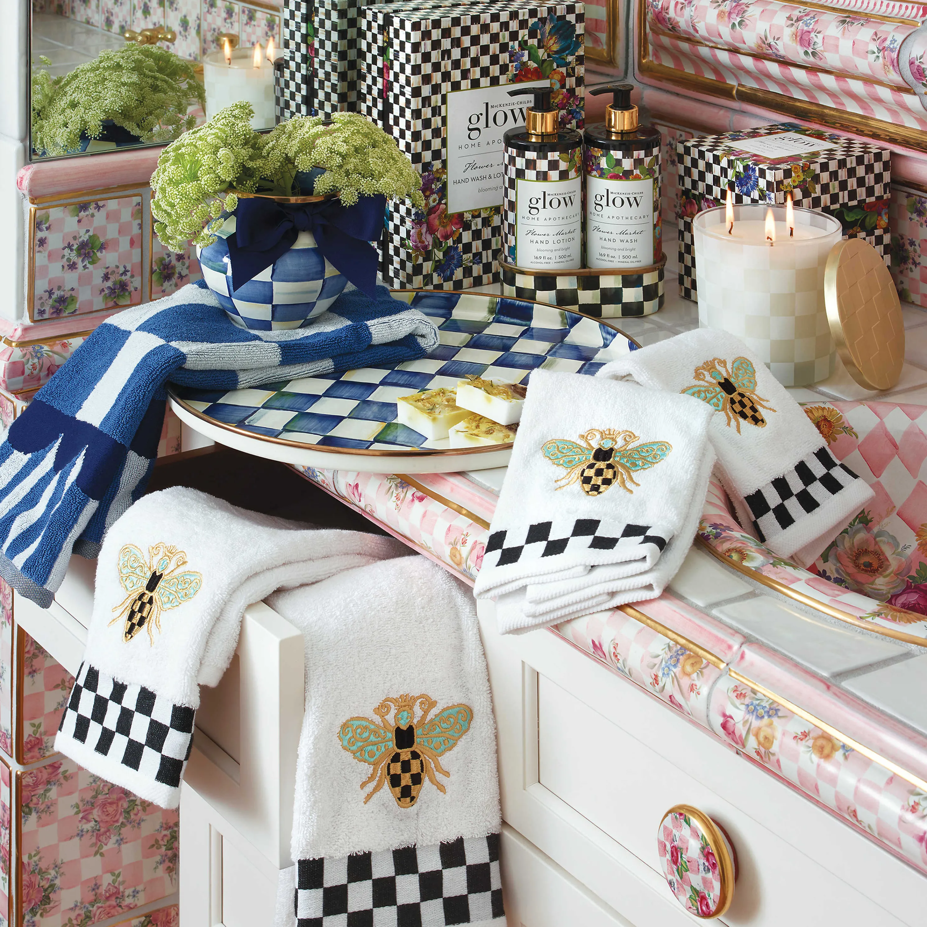 Royal Check Bath Towel