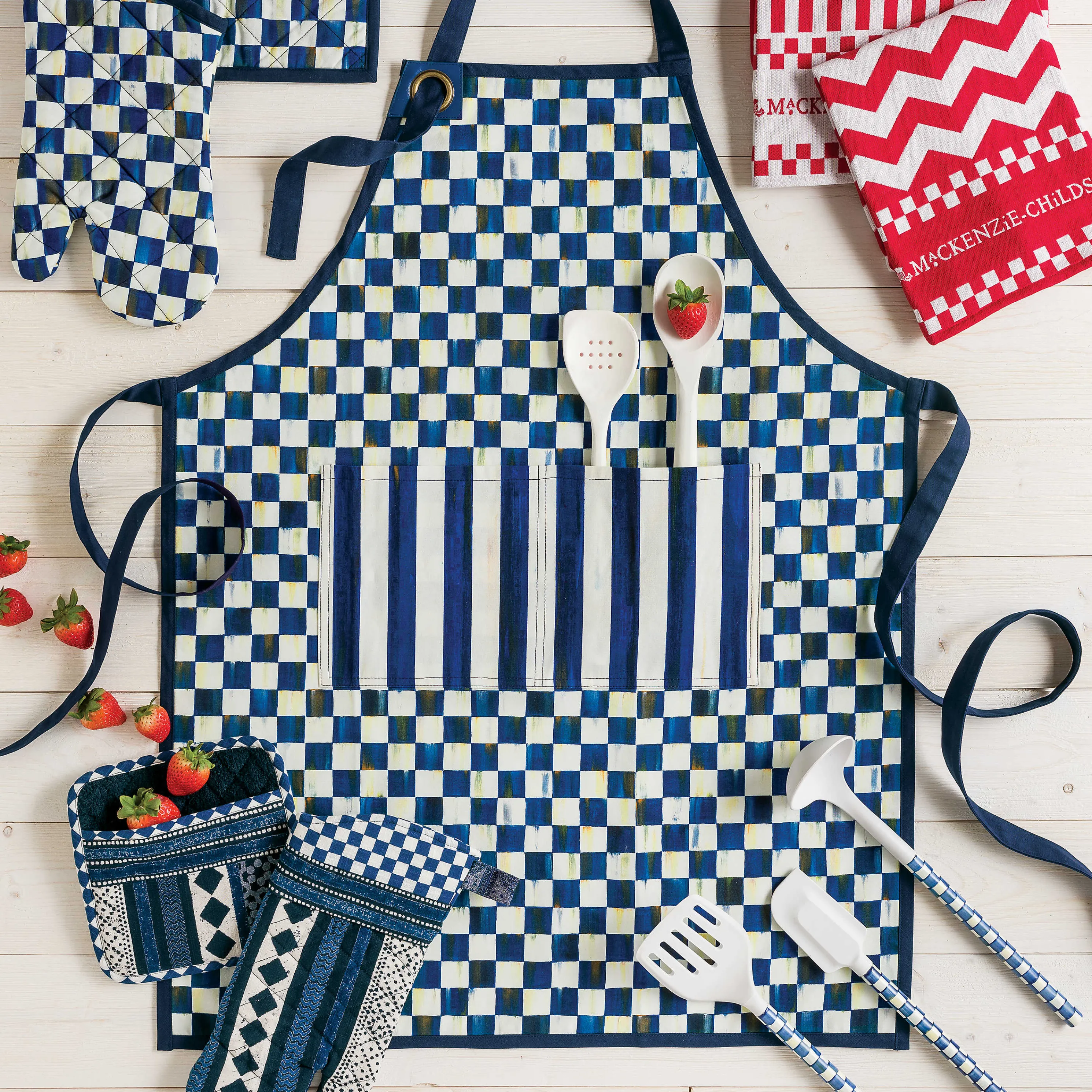 Royal Check Bistro Oven Mitt