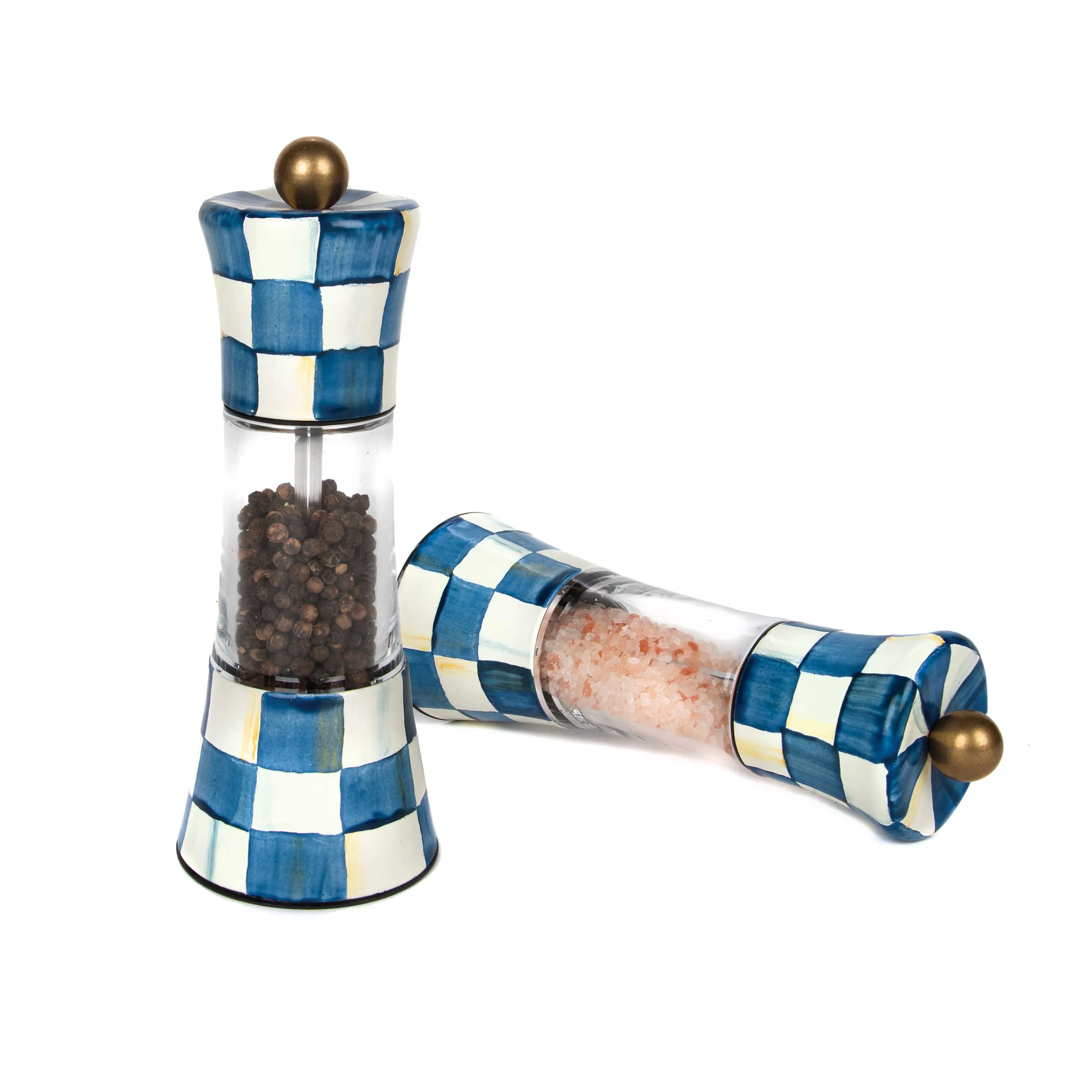 Royal Check Enamel Grinder