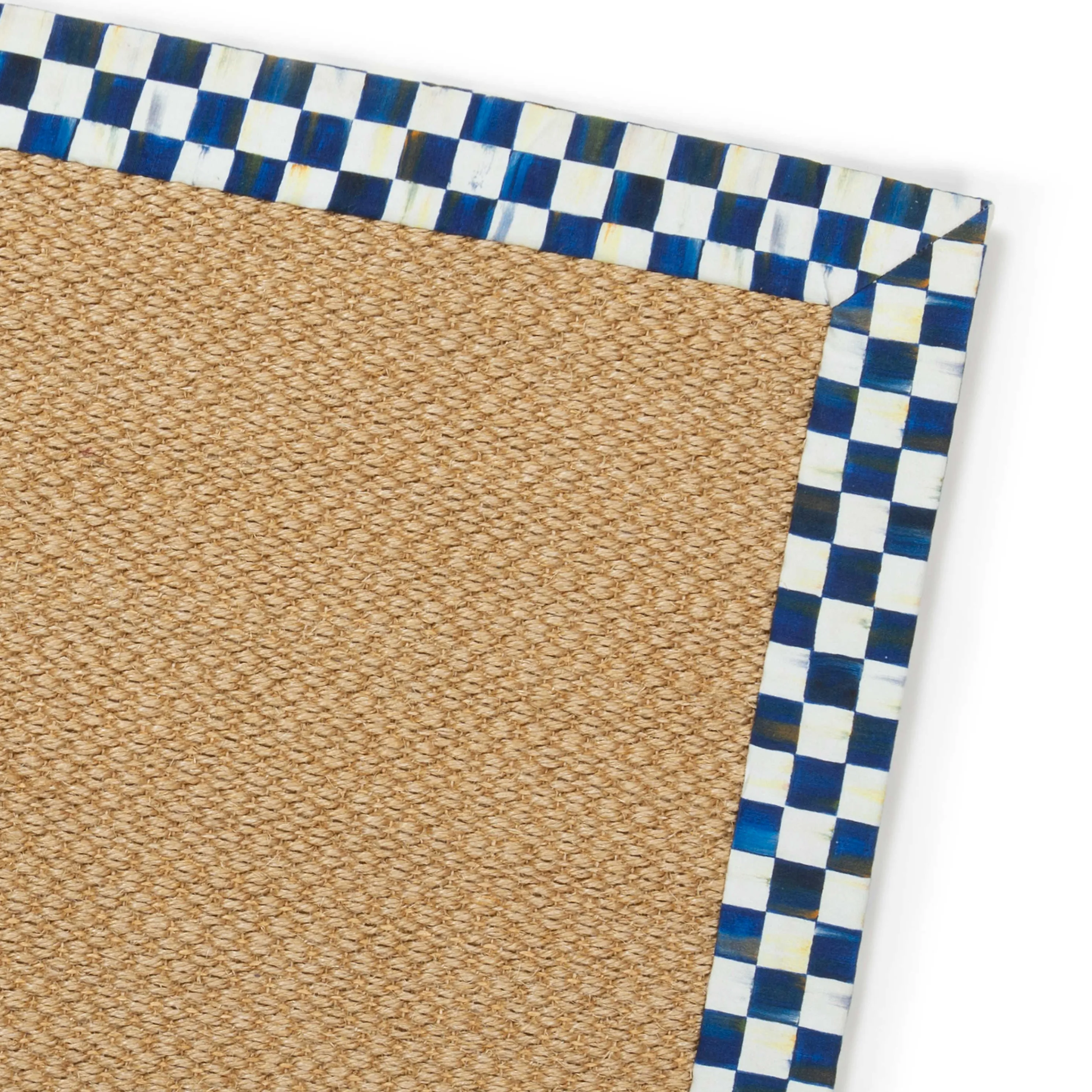Royal Check Sisal Rug - 3' X 5'