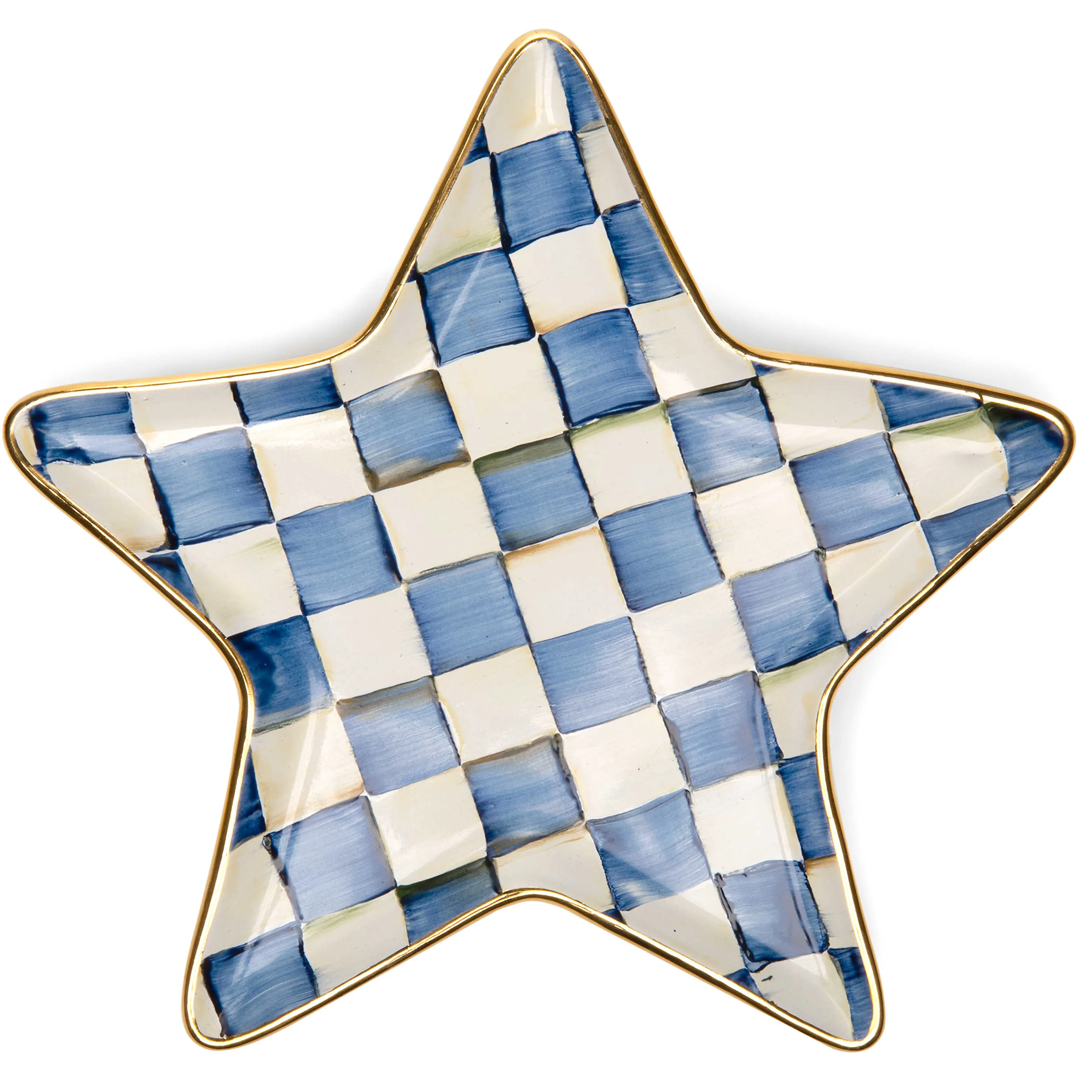 Royal Check Star Plate