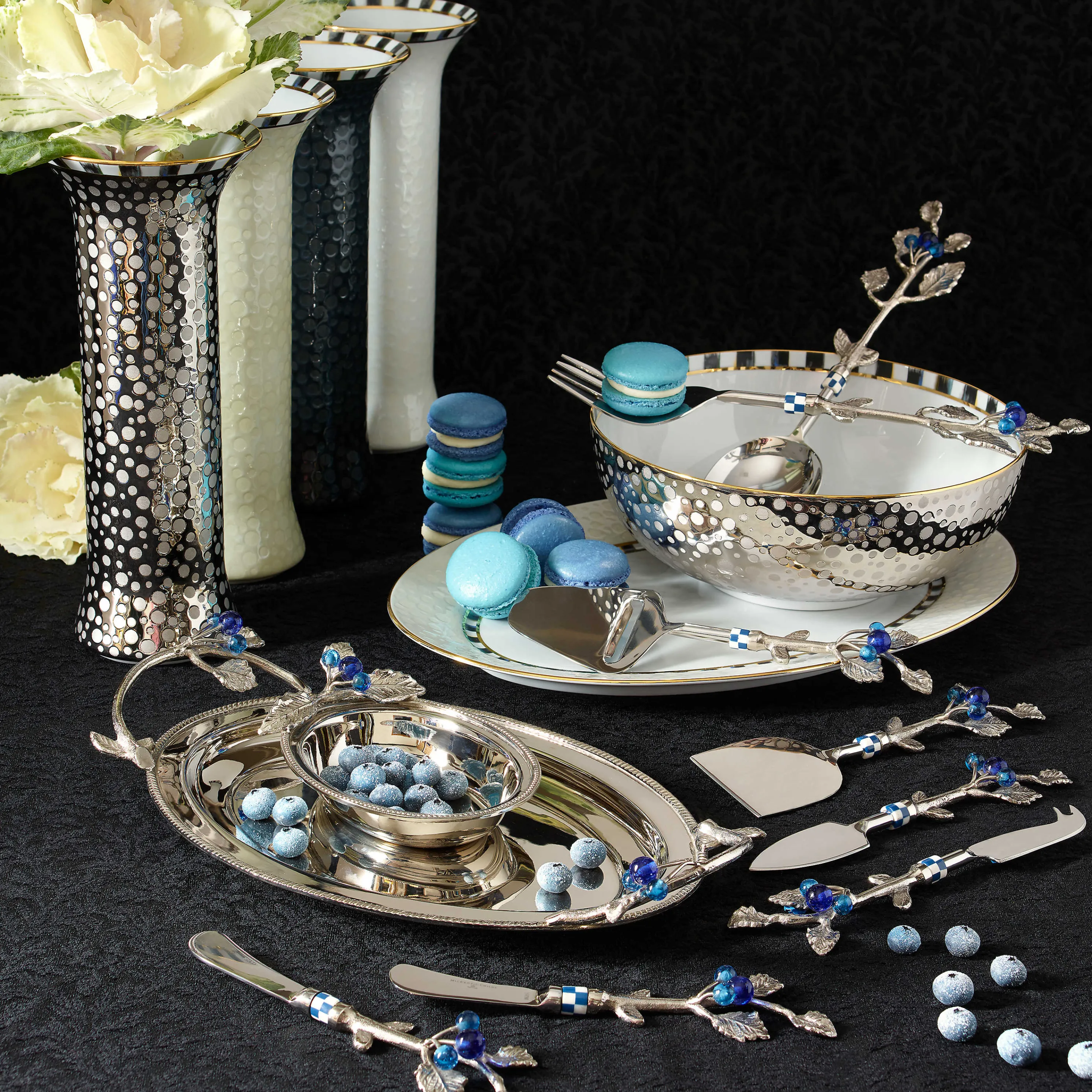 Soho Serving Bowl - Platinum