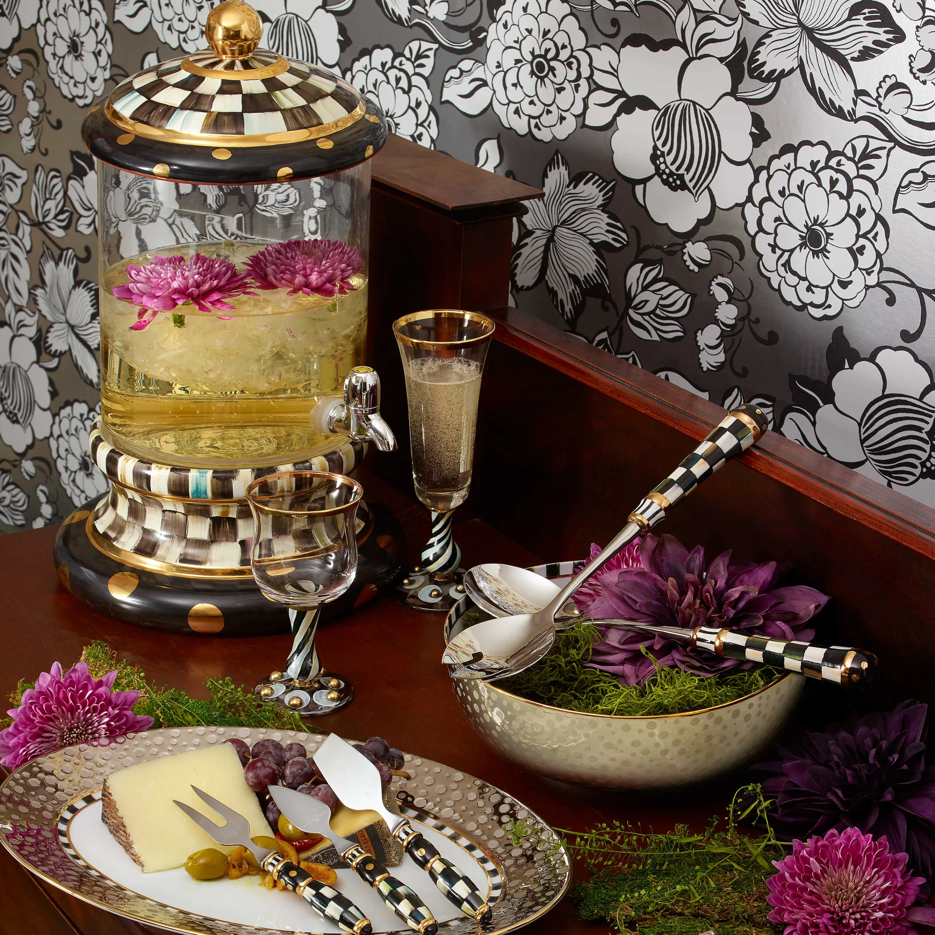 Soho Serving Bowl - Platinum