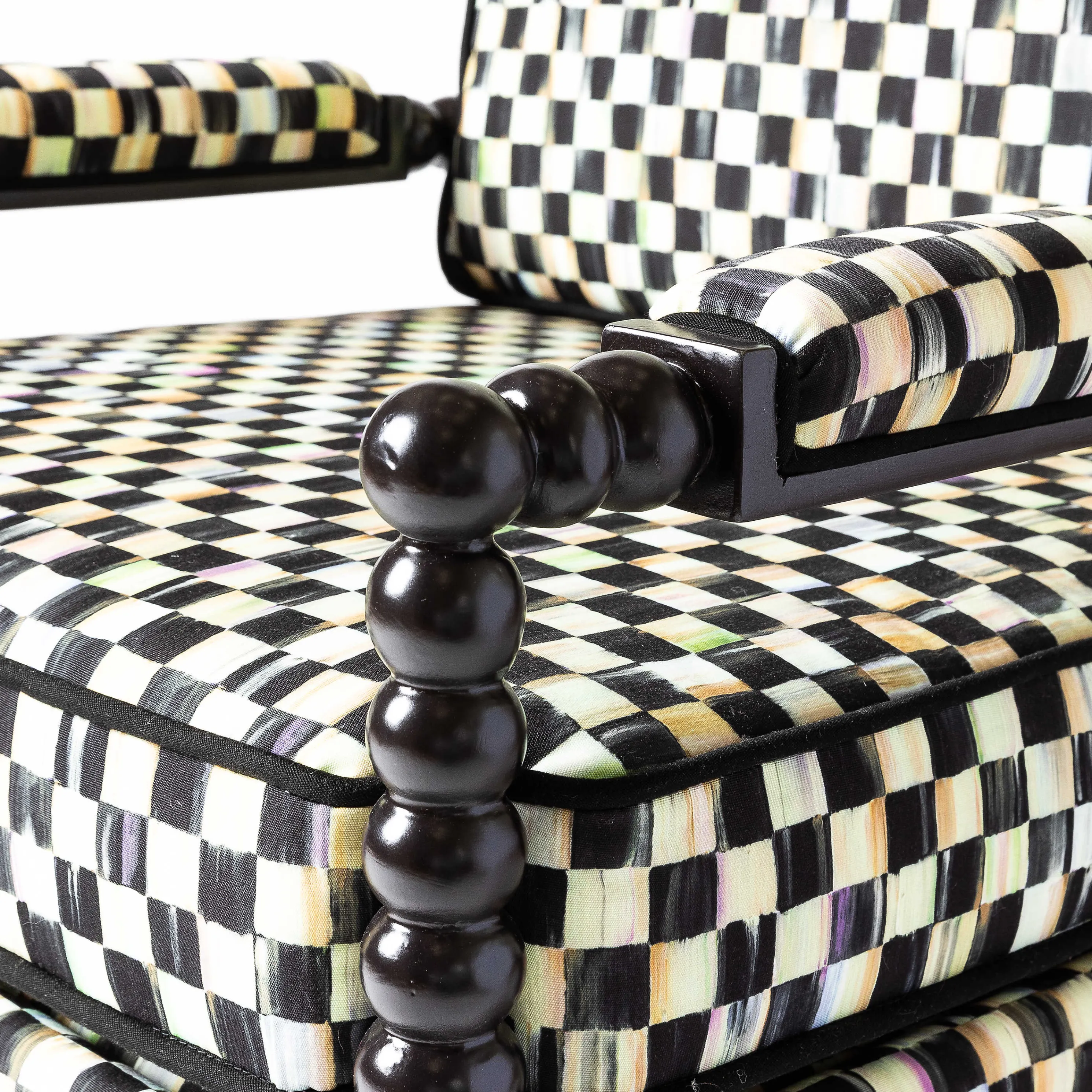 Spindle Check Outdoor Chair