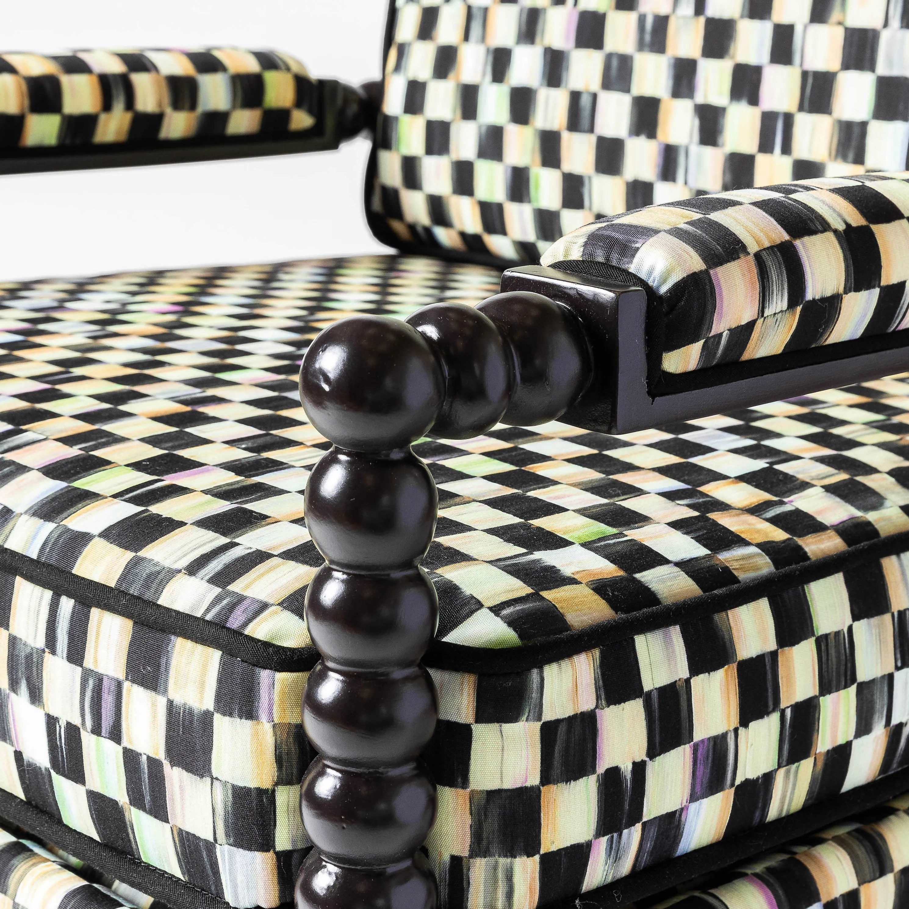 Spindle Check Outdoor Chair