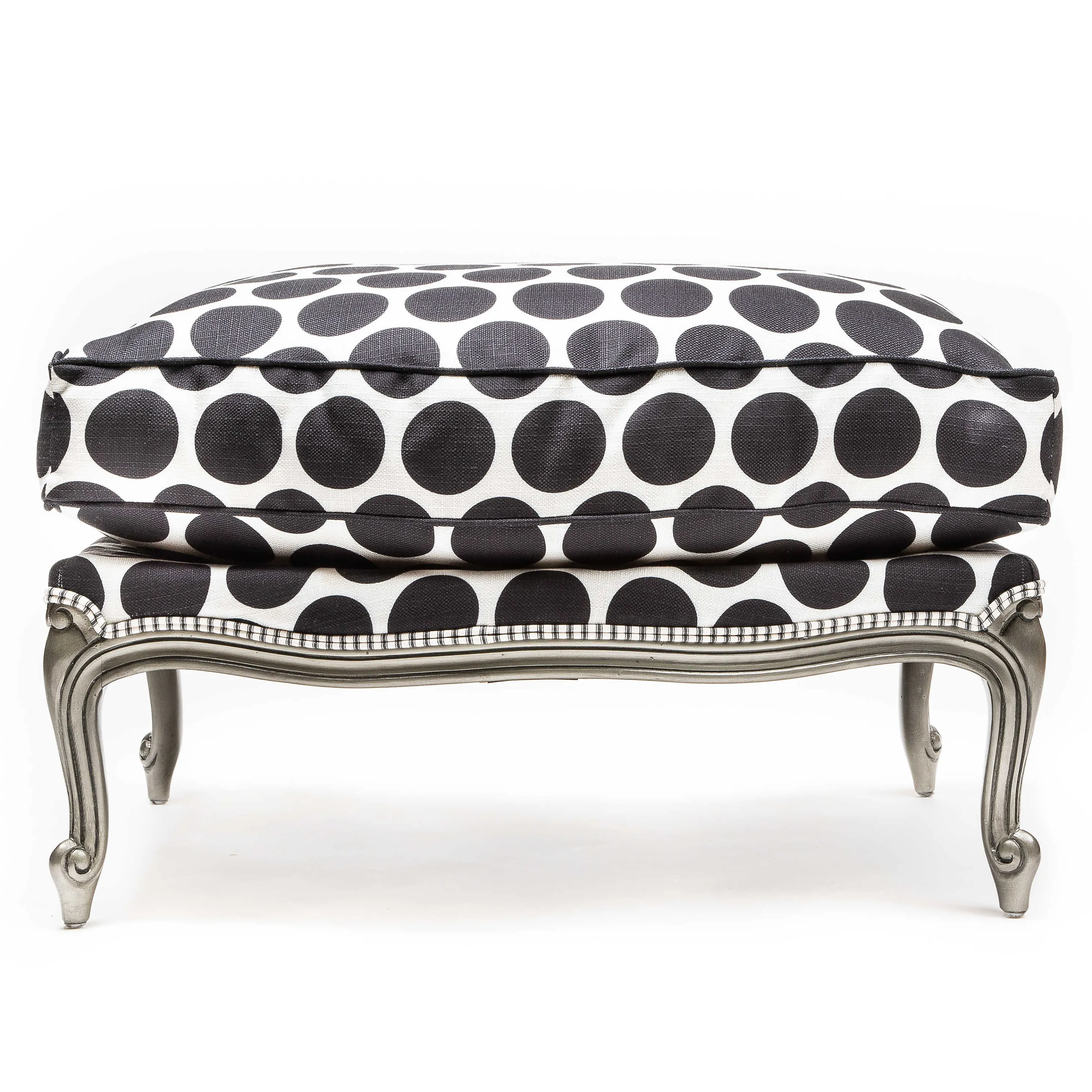 Spot On Ottoman - Black