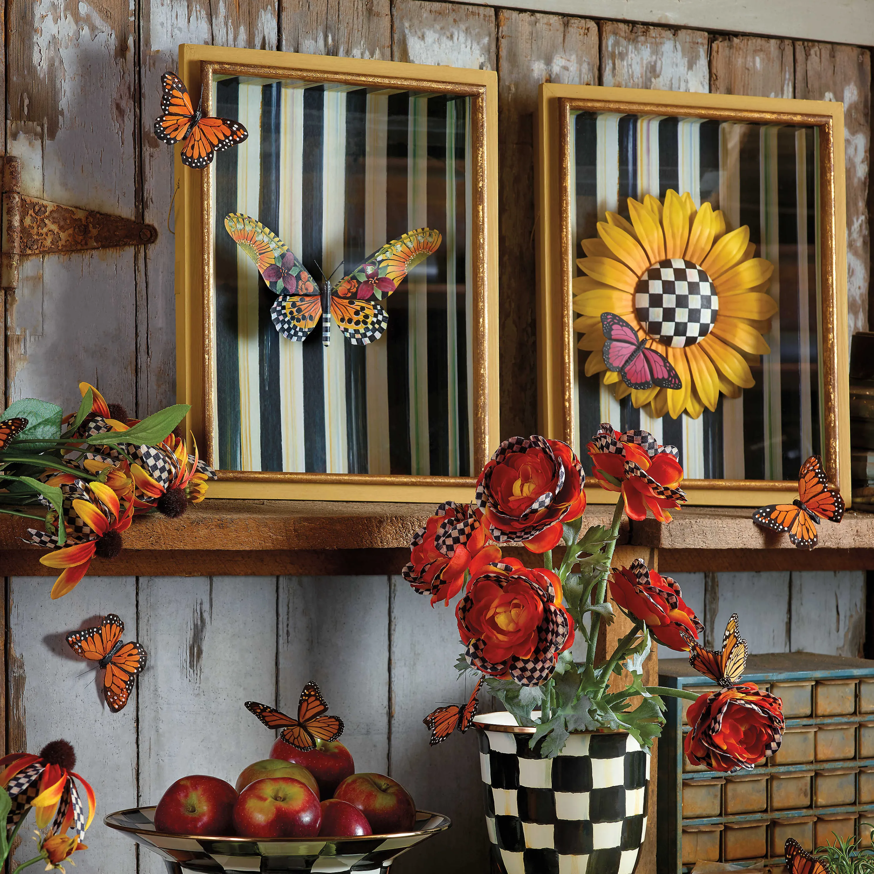 Sunflower Shadow Box