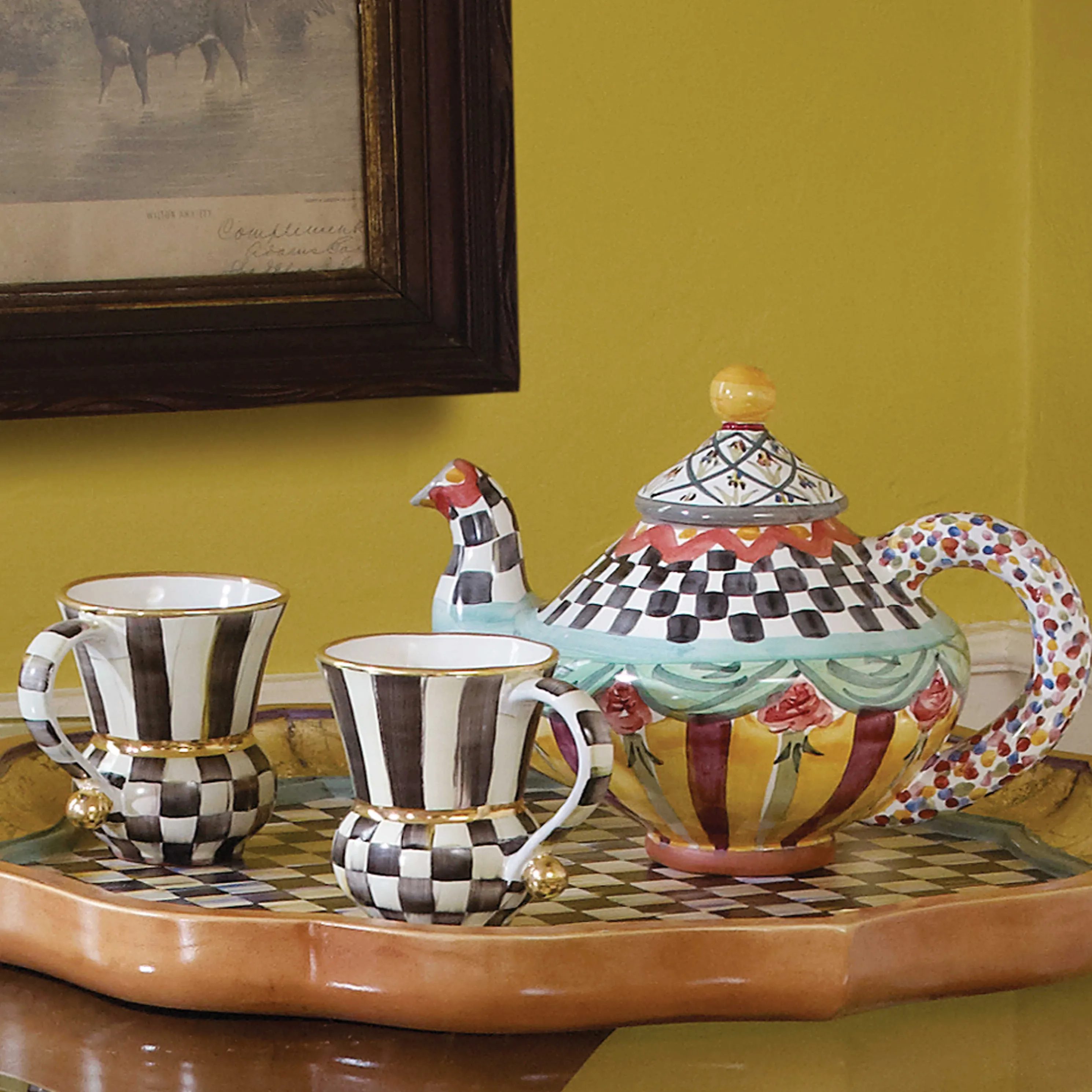 Taylor Teapot - Odd Fellows