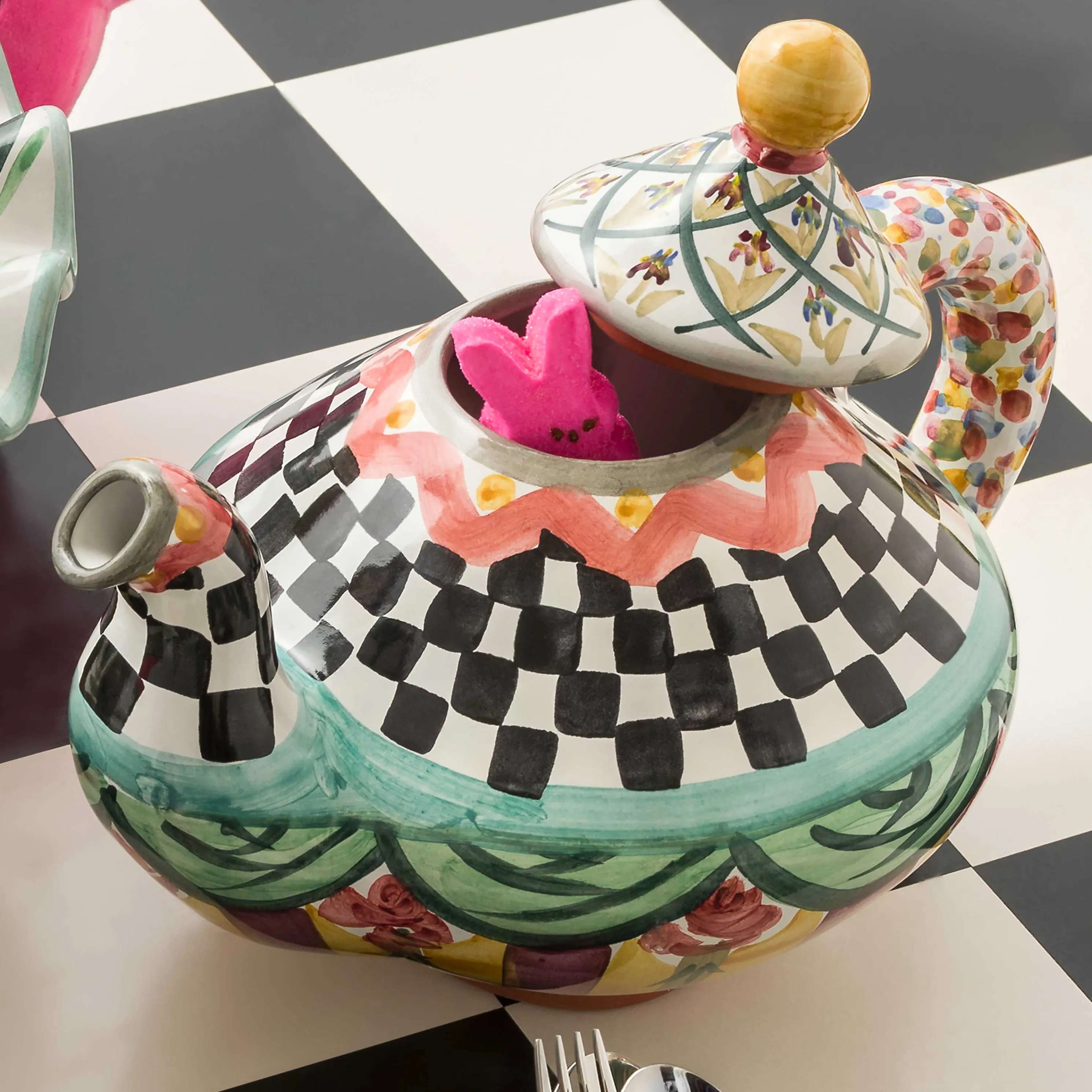 Taylor Teapot - Odd Fellows