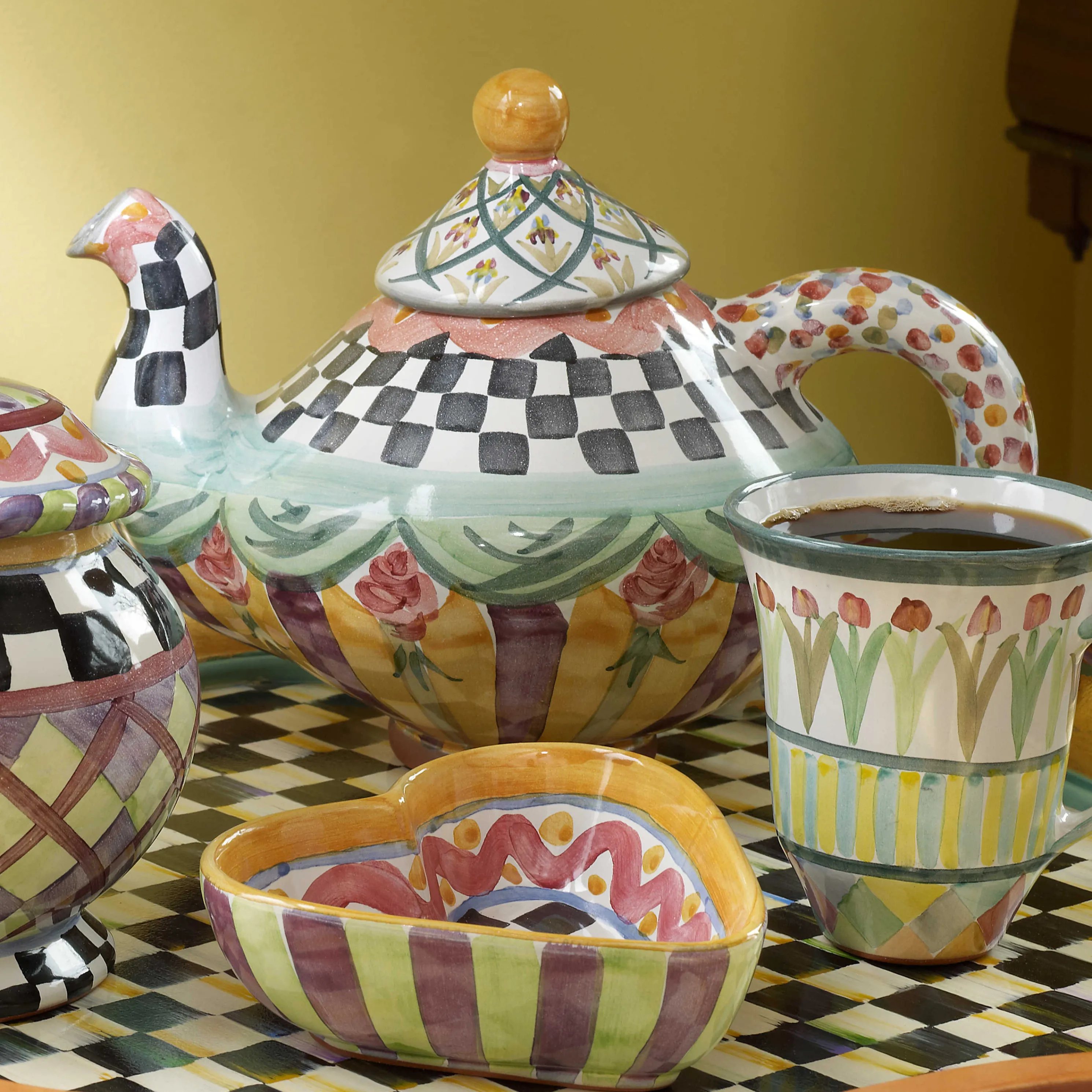 Taylor Teapot - Odd Fellows