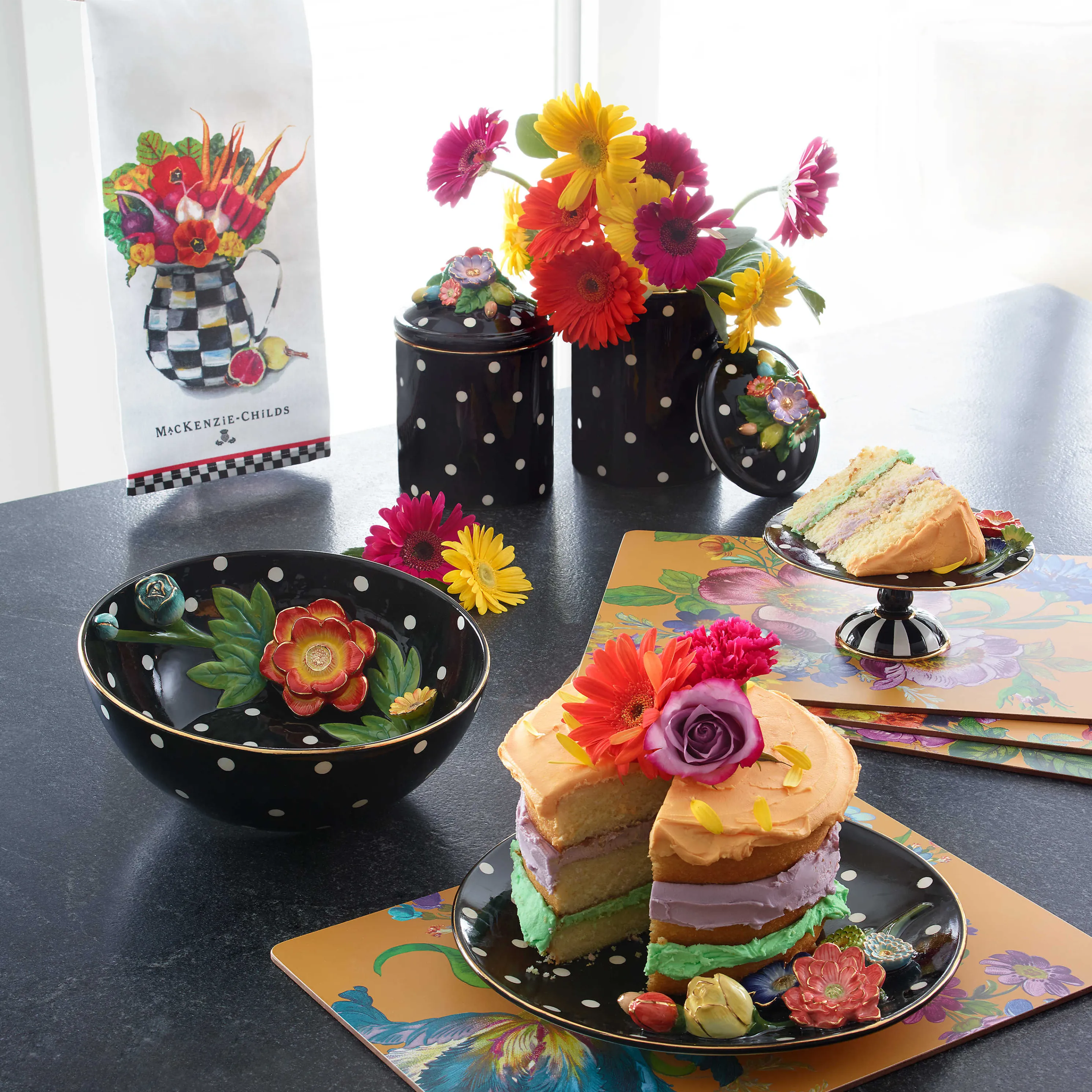 Vegetable Bouquet Dish Towel