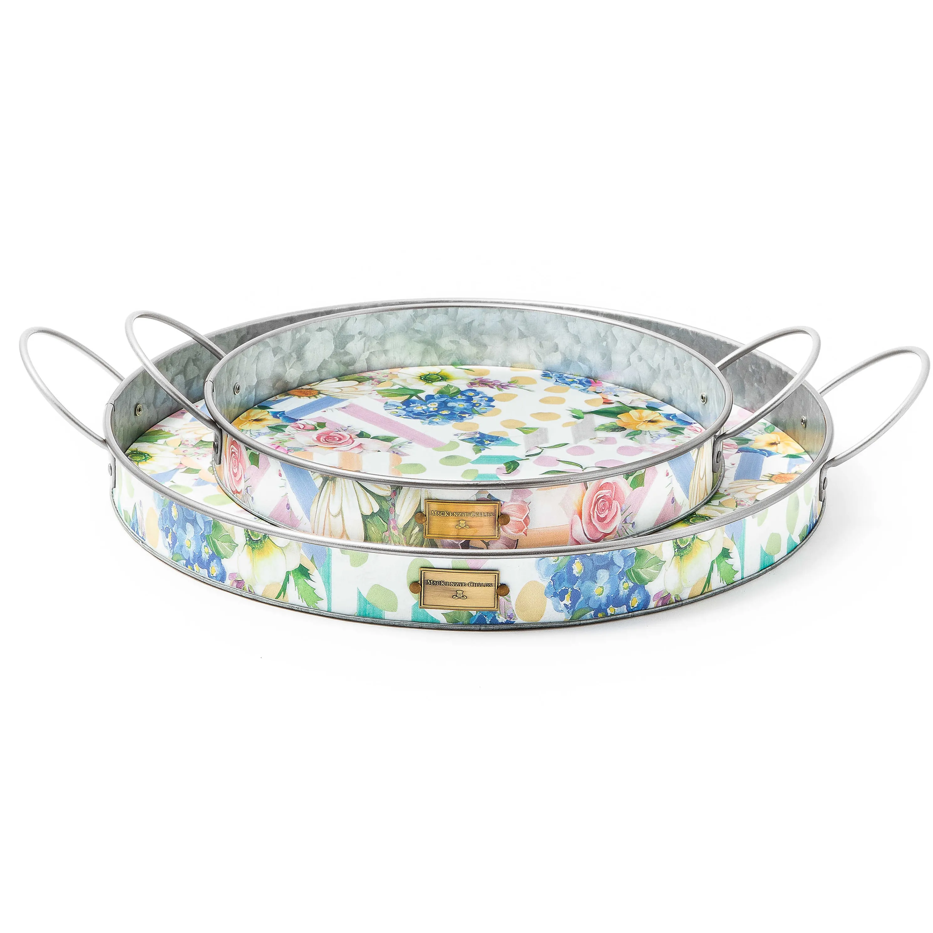 Wildflowers Serving Trays - Set Of 2