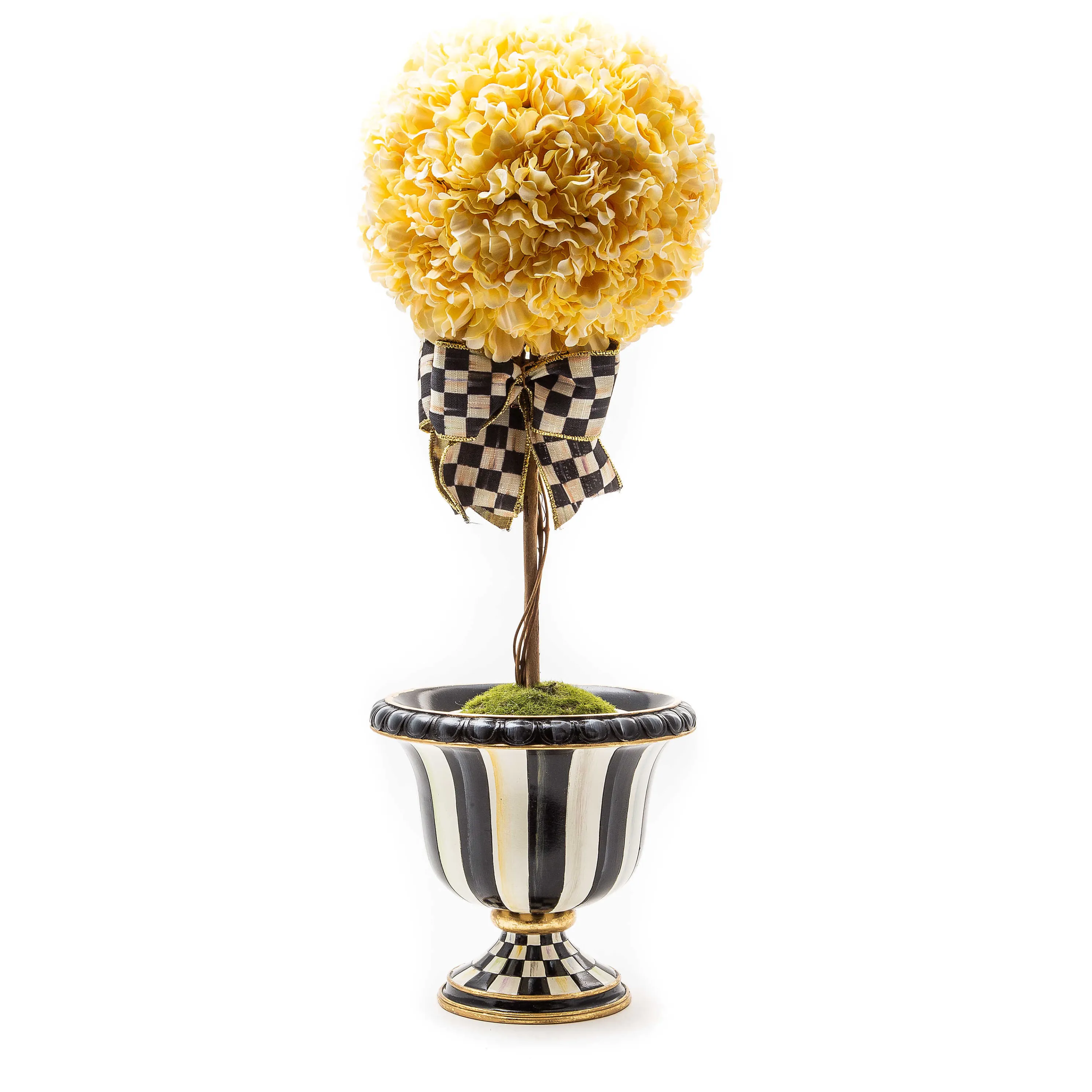 Yellow Topiary Drop In - Small